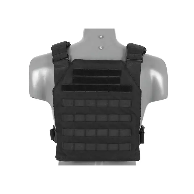 [Zestaw] Wielozadaniowy Plate Carrier - Black [8FIELDS] + Buckle Up szybka potrójna ładownica karabinowo-pistoletowa - Black