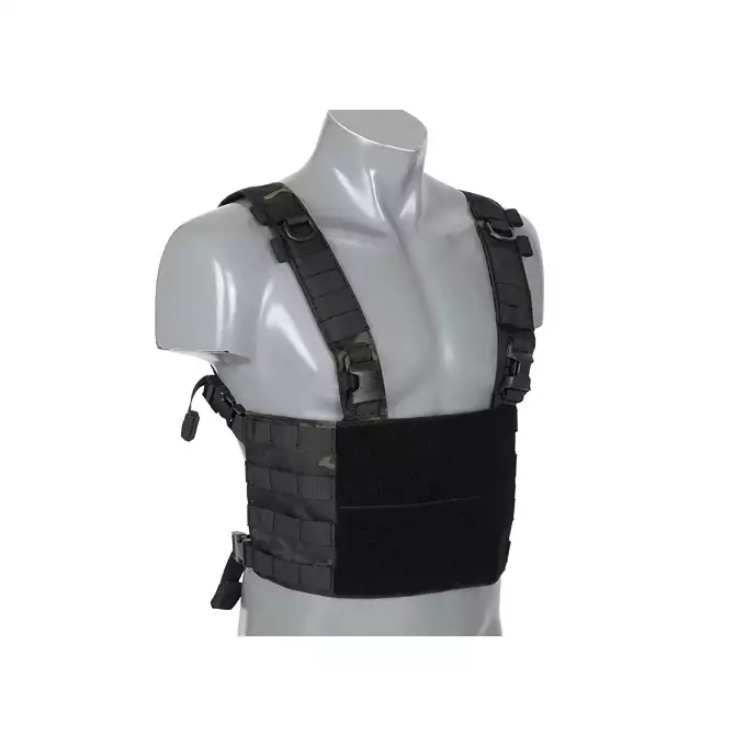 [Zestaw] Modularny Chest Rig Buckle Up - MB [8FIELDS] + Szybka poczwórna ładownica BUCKLE UP na magazynki MP5/SMG/UTR45 - MB [8FIELDS]