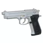 [Zestaw] ST92F Non-Blowback Airsoft Gas Pistol - Silver [STTi] + Kabura Airsoftowa do Beretta M9/92F - Black [Amomax]