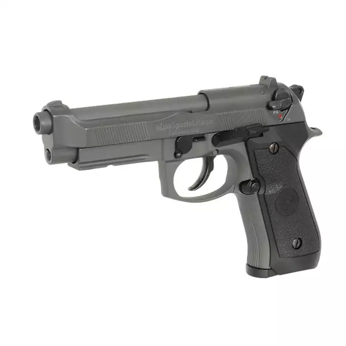 [Zestaw] HG-199 Full Auto Green Gaz [HFC] + Kabura Airsoftowa do Beretta M9/92F - Black [Amomax]