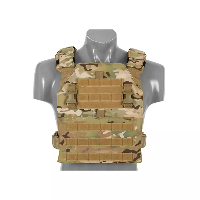 [Zestaw] Wielozadaniowy Plate Carrier - Multicamo [8FIELDS] + Buckle Up potrójna ładownica karabinowo-pistoletowa 5.56/9mm - MC