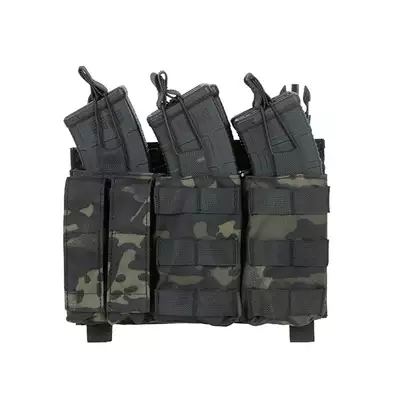 [Zestaw] Modularny Chest Rig Buckle Up - MB [8FIELDS] + Buckle Up potrójna ładownica karabinowo-pistoletowa AK/9mm - MB