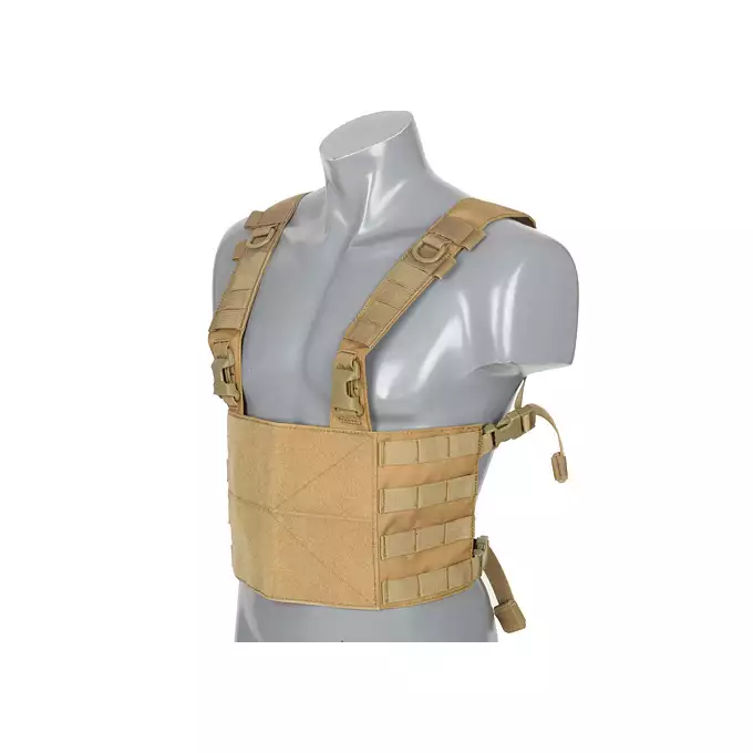 [Zestaw] Modularny Chest Rig Buckle Up - Coyote [8FIELDS] + Szybka poczwórna ładownica BUCKLE UP na magazynki MP5/SMG/UTR45 - Coyote [8FIELDS]