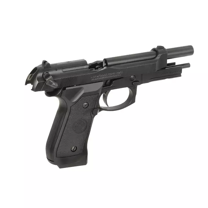 [Zestaw] HG-199 Full Auto CO2 [HFC] + Kabura Airsoftowa do Beretta M9/92F - Black [Amomax]