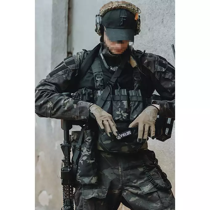 [Zestaw] Modularny Chest Rig Buckle Up - MB [8FIELDS] + Buckle Up potrójna ładownica karabinowo-pistoletowa AK/9mm - MB