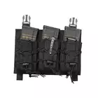 [Zestaw] Wielozadaniowy Plate Carrier - Black [8FIELDS] + Buckle Up szybka potrójna ładownica karabinowo-pistoletowa - Black