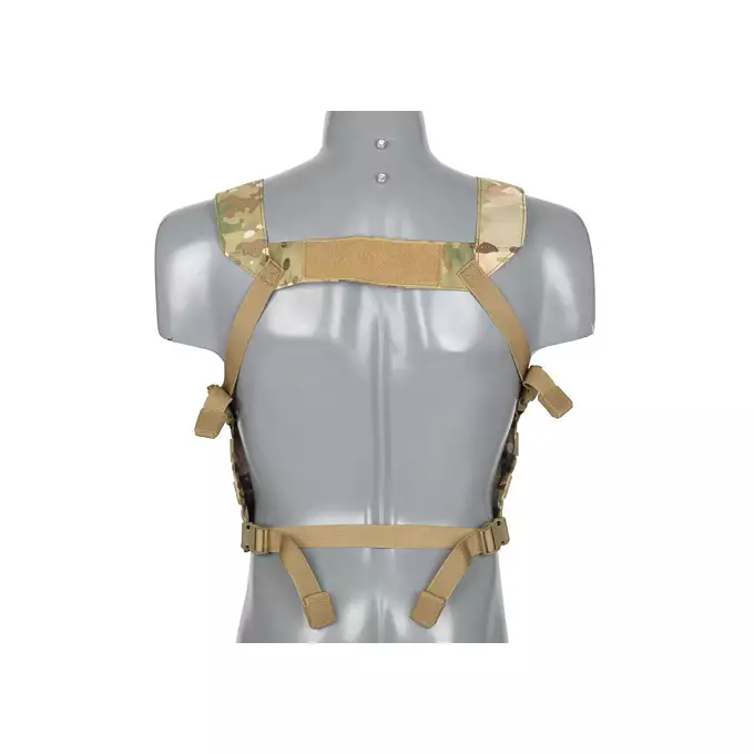 [Zestaw] Modularny Chest Rig Buckle Up - Multicamo [8FIELDS] + Szybka poczwórna ładownica BUCKLE UP na magazynki MP5/SMG/UTR45 - Multicamo [8FIELDS]
