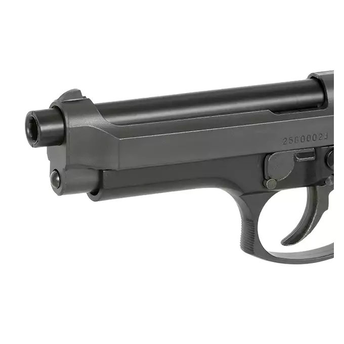 [Zestaw] ST92F Non-Blowback Airsoft Gas Pistol - Black [STTi] + Kabura Airsoftowa do Beretta M9/92F - Black [Amomax]