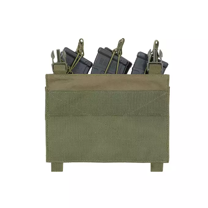 [Zestaw] Modularny Chest Rig Buckle Up - Olive [8FIELDS] + Buckle Up potrójna ładownica karabinowo-pistoletowa AK/9mm - Olive