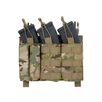 [Zestaw] Modularny Chest Rig Buckle Up - Multicamo [8FIELDS] + Buckle Up potrójna ładownica karabinowo-pistoletowa AK/9mm - MC
