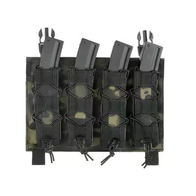 [Zestaw] Modularny Chest Rig Buckle Up - MB [8FIELDS] + Szybka poczwórna ładownica BUCKLE UP na magazynki MP5/SMG/UTR45 - MB [8FIELDS]