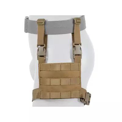 [Zestaw] Kangurowy panel udowy - Coyote [8FIELDS] + Podwójna wkładka na magazynki karabinowe AR-15/M4 - Black [8FIELDS]