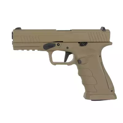 [Zestaw] XTP Xtreme Training Pistol - Desert [APS] + Otwarta kabura kydexowa do G.17 - Black [8FIELDS]