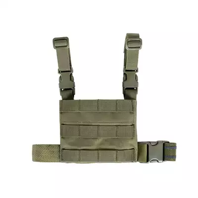 [Zestaw] Kangurowy panel udowy - Olive [8FIELDS] + Podwójna wkładka na magazynki karabinowe AR-15/M4 - Black [8FIELDS]