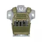 [Zestaw] Kangurowy panel udowy - Olive [8FIELDS] + Podwójna wkładka na magazynki karabinowe AR-15/M4 - Black [8FIELDS]
