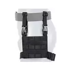 [Zestaw] Kangurowy panel udowy - Black [8FIELDS] + Pojedyncza wkładka na magazynki karabinowe AR-15/M4 - Black [8FIELDS]