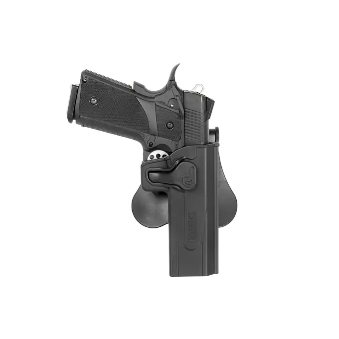 [Zestaw] R601 JW3 TTI Combat Master - Black [JAG Arms] + Kabura Airsoftowa do Hi-Capa - Black [Amomax]