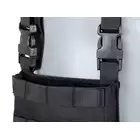 [Zestaw] Kangurowy panel udowy - Black [8FIELDS] + Pojedyncza wkładka na magazynki karabinowe AR-15/M4 - Black [8FIELDS]