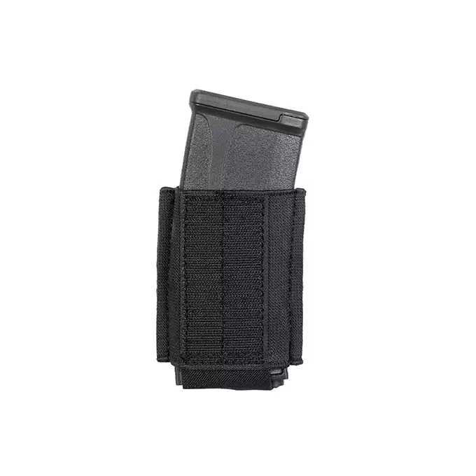 [Zestaw] Kangurowy panel udowy - Black [8FIELDS] + Pojedyncza wkładka na magazynki karabinowe AR-15/M4 - Black [8FIELDS]