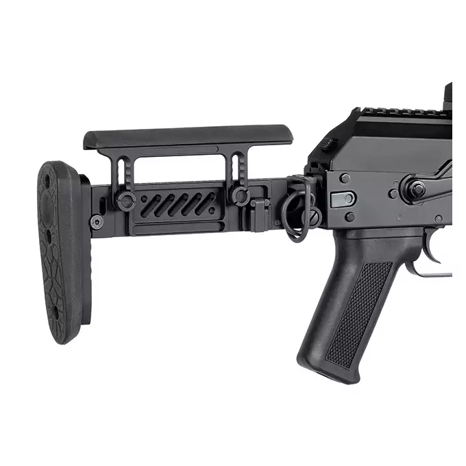 AK russian side folding buttstock - Black [5KU]
