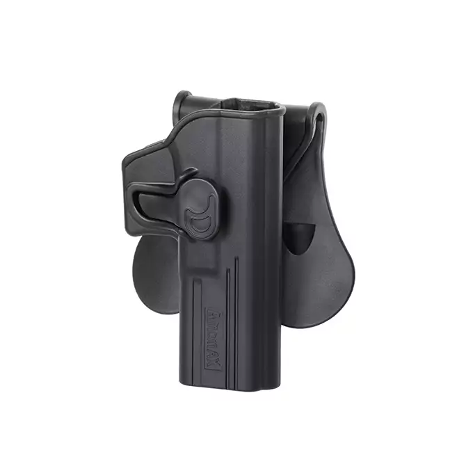 [Zestaw] XTP Xtreme Training Pistol - Desert [APS] + Kabura Airsoftowa do klonów serii G17 - Black [Amomax]
