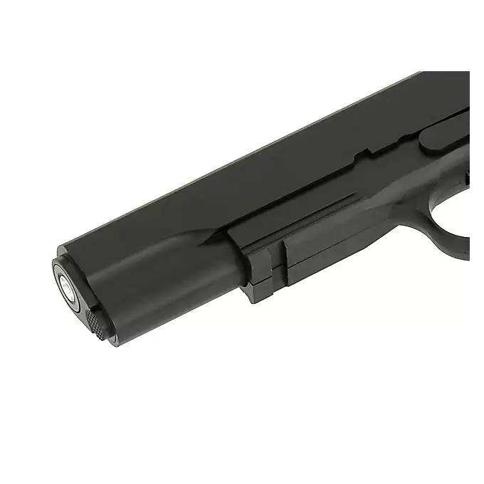 [Zestaw] ST1911 NON-BLOWBACK Heavy Weight Gas Pistol [STTi] + Kabura Airsoftowa do 1911 - Black [Amomax]