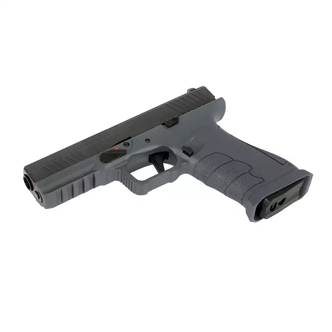 [Zestaw] XTP Xtreme Training Pistol - Grey [APS] + Kabura Airsoftowa do klonów serii G17 - Black [Amomax]