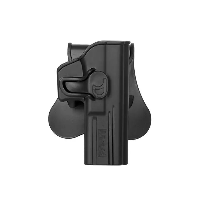 [Zestaw] XTP Xtreme Training Pistol - Grey [APS] + Kabura Airsoftowa do klonów serii G17 - Black [Amomax]