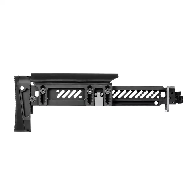 AK russian side folding buttstock - Black [5KU]