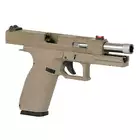 [Zestaw] KP-13F Full-Auto CO2 VERSION - Tan [KJW] + Otwarta kabura kydexowa do G.17 - Black [8FIELDS]