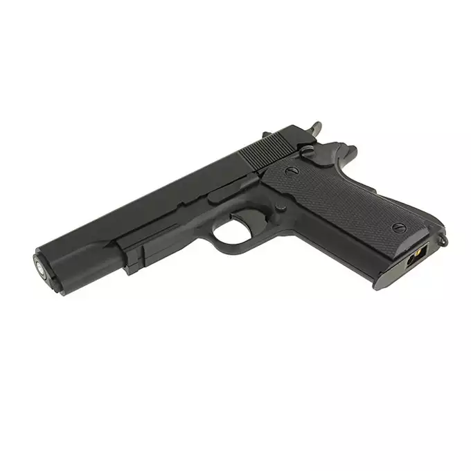 [Zestaw] ST1911 NON-BLOWBACK Heavy Weight Gas Pistol [STTi] + Kabura Airsoftowa do 1911 - Black [Amomax]