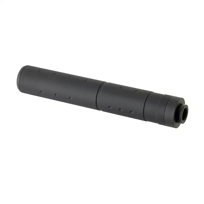 Imitacja tłumika dźwięku 195x30mm - Black [M-ETAL]