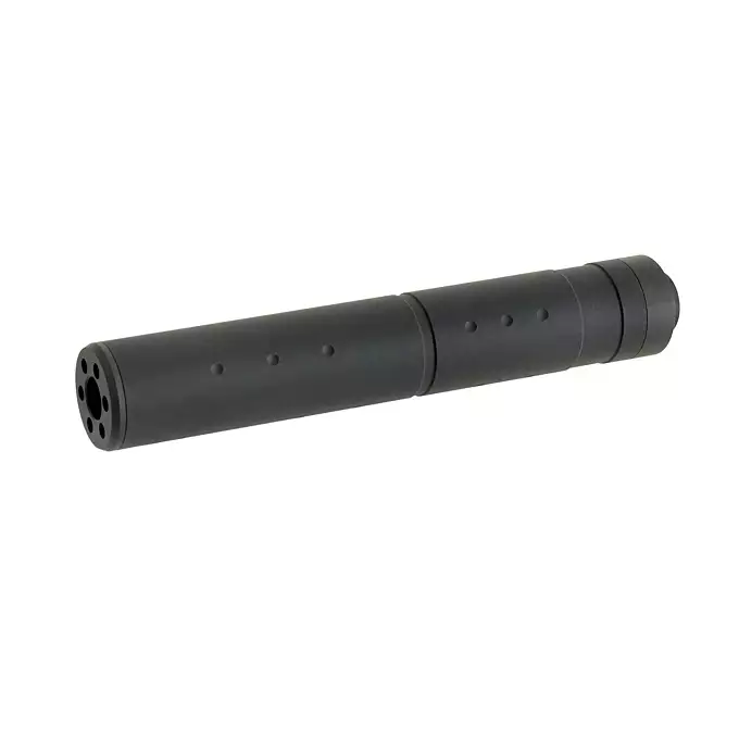 Imitacja tłumika dźwięku 195x30mm - Black [M-ETAL]