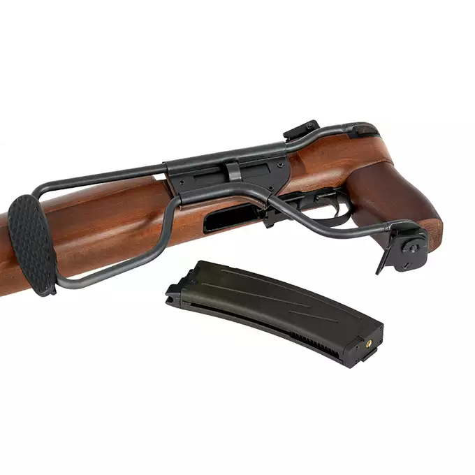 Replika karabinka M2 Paratrooper - Real Wood [King Arms]