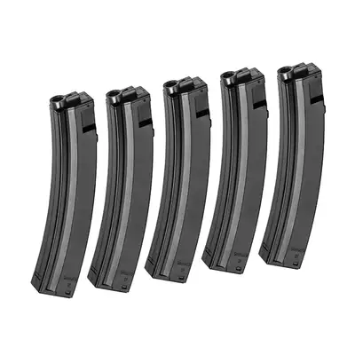 Magazynki na 100 kulek do PDW SBR/MP5 - 5 SZT. [King Arms]