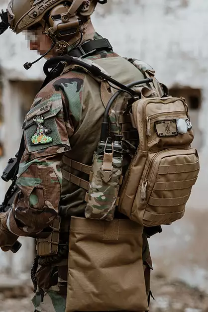 Mochila extensible multiusos - TAN [8FIELDS]