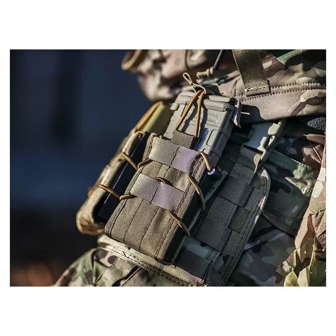 Modular Padded Drop Leg Panel - Black [8FIELDS]