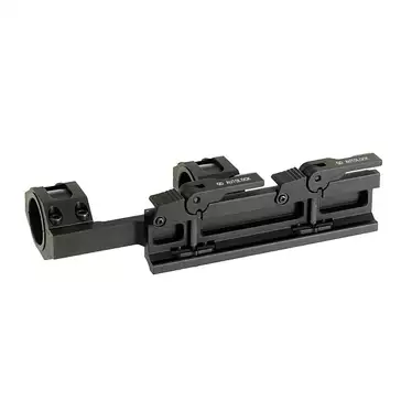 Jednoczęściowy montaż QD pod lunetę o tubusie 25-30mm - Black [Aim-O]