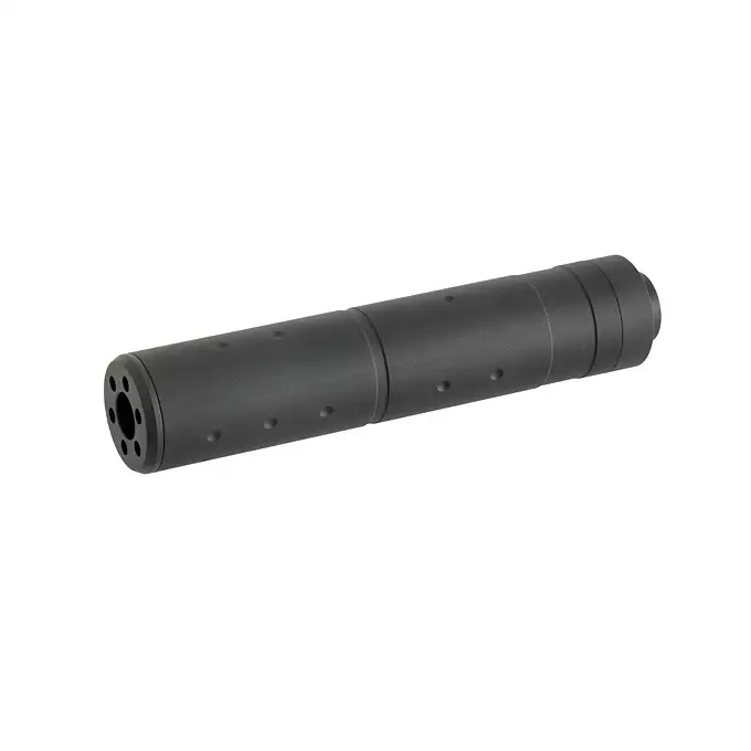 Imitacja tłumika dźwięku 155x30mm - Black [M-ETAL]