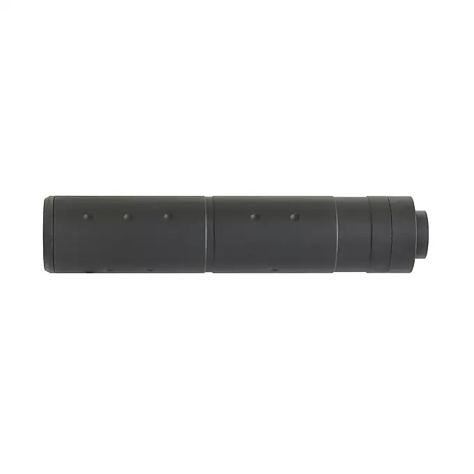 Imitacja tłumika dźwięku 155x30mm - Black [M-ETAL]
