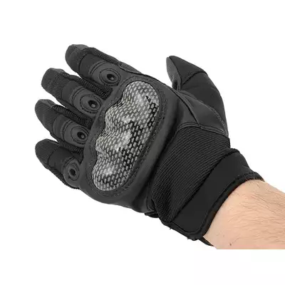 Military Combat Gloves mod. IV (Size XL) - Black [8FIELDS]