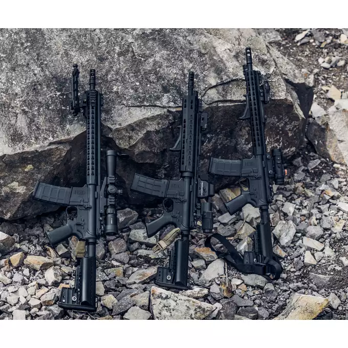 Modułowa kolba do AR-15/M4 - Black [CYMA]