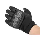Military Combat Gloves mod. IV (Size XL) - Black [8FIELDS]