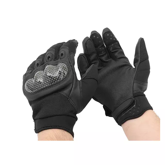 Military Combat Gloves mod. IV (Size XL) - Black [8FIELDS]