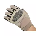 Military Combat Gloves mod. IV (Size XL) - TAN [8FIELDS]