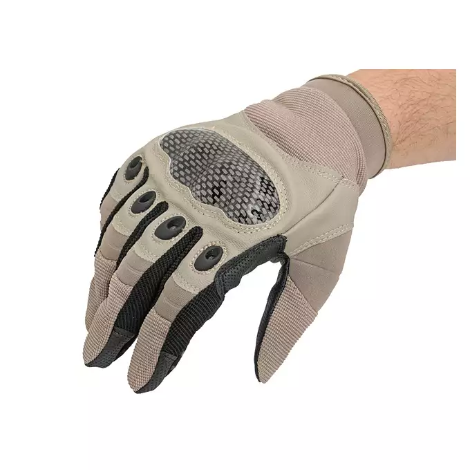 Military Combat Gloves mod. IV (Size M) - TAN [8FIELDS]