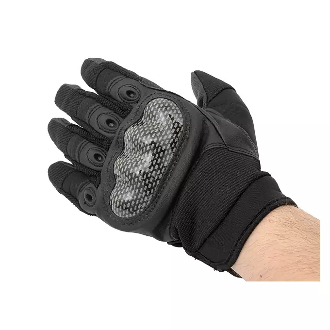 Military Combat Gloves mod. IV (Size XL) - Black [8FIELDS]