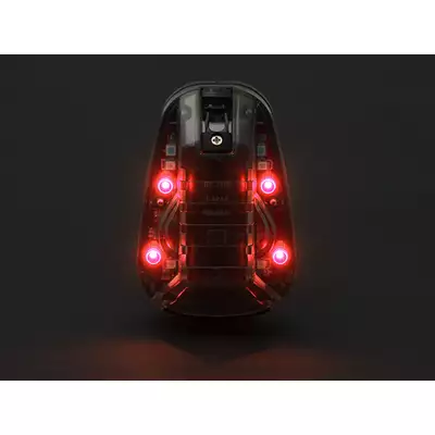 Znacznik na hełm HEL-STAR 6 GEN III - Black/Red [WADSN]