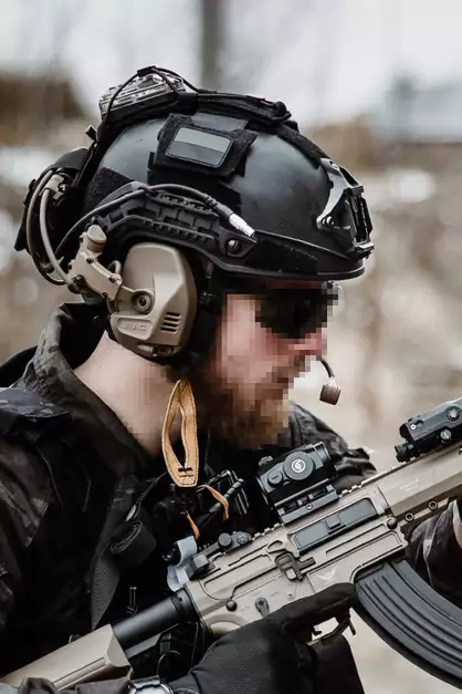 HEL-STAR 6 GEN III helmet marker - DarkEarth/Green [WADSN]