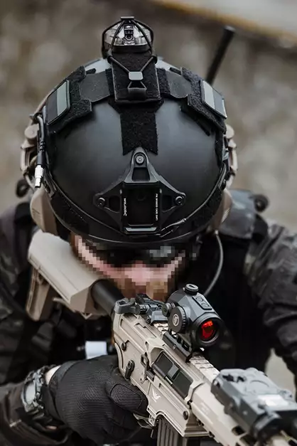 HEL-STAR 6 GEN III helmet marker - DarkEarth/Green [WADSN]